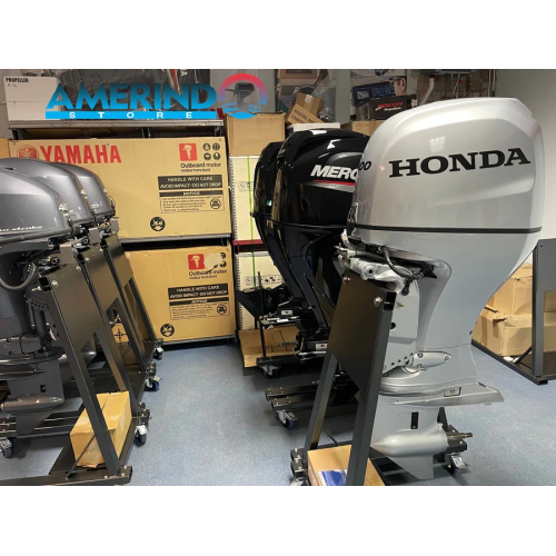 Honda BF100 LRTU 100HP Long Shaft Outboard Engine Used